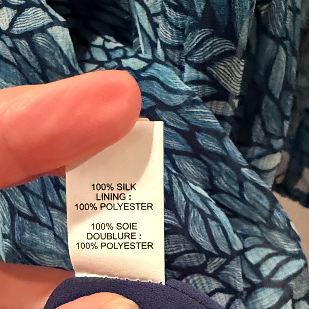 Ramy Brook Blue Patterned Open-Shoulderdress - image 6